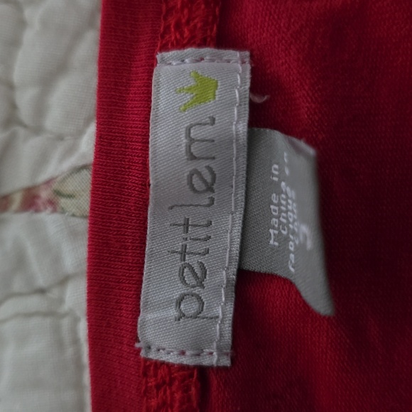 Petition Lem Red White Polka dot top sz 5 - Picture 4 of 5